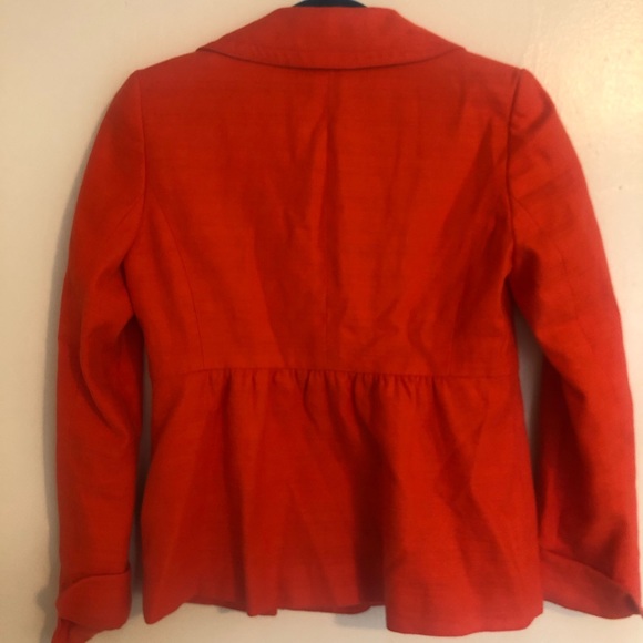 Orange JCrew jacket / blazer - Picture 3 of 3
